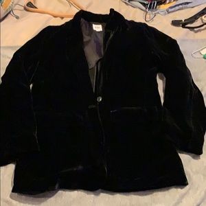Velvet blazer